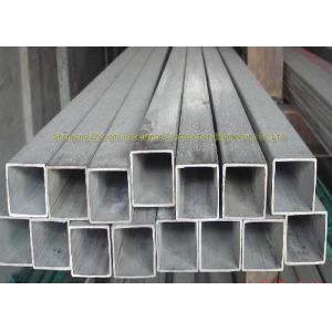 Cold Rolled Square Galvanized Tubing For Steel Structure Buildings