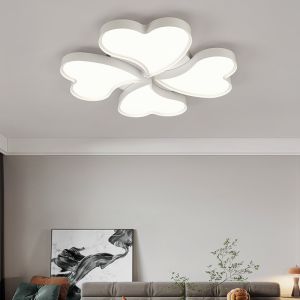 Ultra-thin Recessed Led Ceiling Lights Creative Bedroom Minimalist Study Petal
