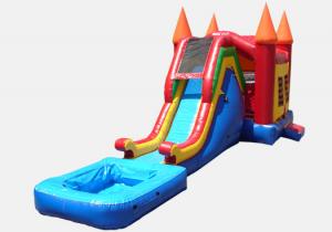 Cheap Inflatable Water Slide Amusing inflatable water slide,inflatable pool slide for sale