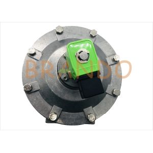 G2 Aluminium Pneumatic Pulse Valve 1/2" Straight Through AC 220v DMF-T-62S