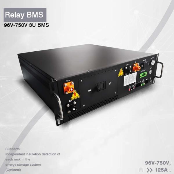 High Voltage BMS 192S614.4V 125A Energy Storage Solution LFP System BMS Battery