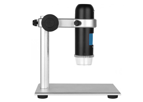 UV Optical Digital Microscope 200X USB Mini Electron Microscope Hair Skin Inspection