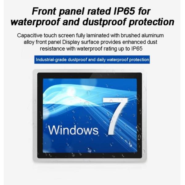 Hospital 24 Inch Embedded Android Industrial Tablet Aio Pc Fanless Lcd Touch Monitor Screen Pc Fanless Monitor for Trash Trolleys