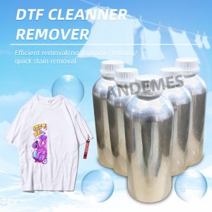 Printing Type Transfer Printing DTF Cleaning Liquid Pattern Remover For LOGO