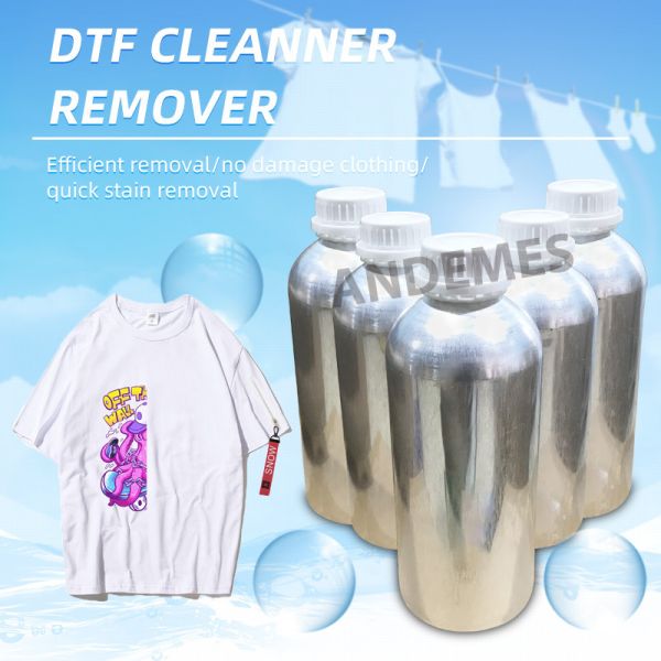 Printing Type Transfer Printing DTF Cleaning Liquid Pattern Remover For LOGO