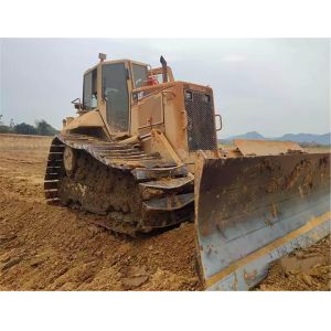 Used Swamp Bulldozer Cat D6n in Stock, Secondhand Pyramid Track Dozer Caterpilla