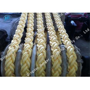 12 Strand Mooring Dockline Rope Colorful Polypropylene Mooring Lines Corrosion