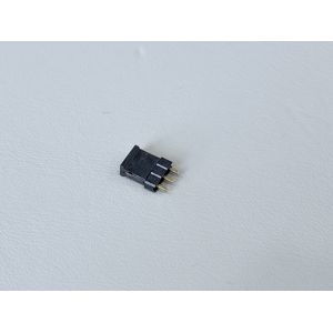 6.0H 2.00mm Pitch 1×3 Pin Header Connector, Single-Row Straight Type, Gold-Flash