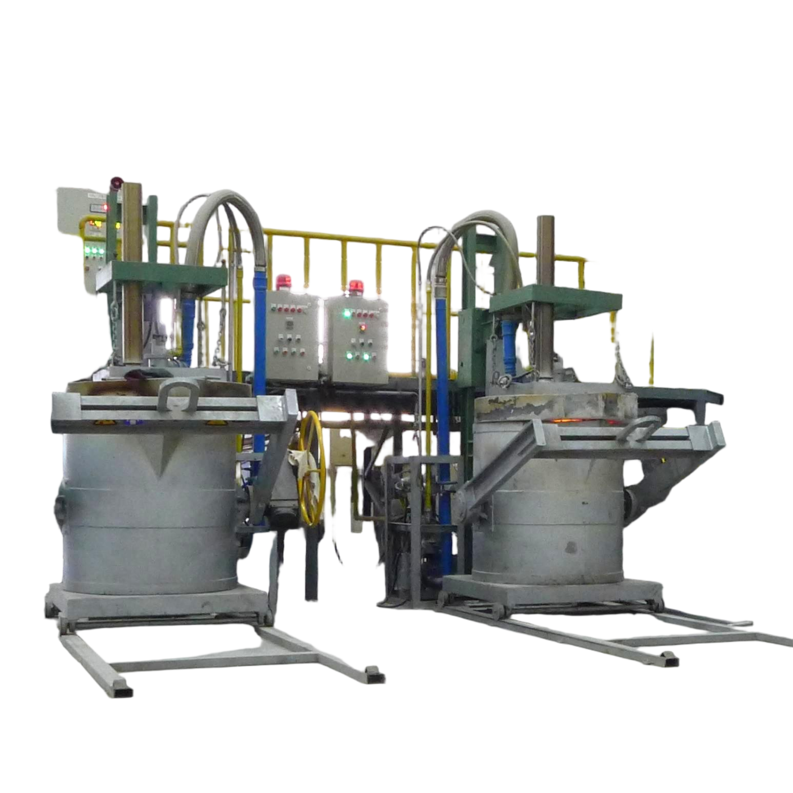 Industrial Ladle Preheating Equipment with 1.6*1*2.8m Size and 500-1200°C