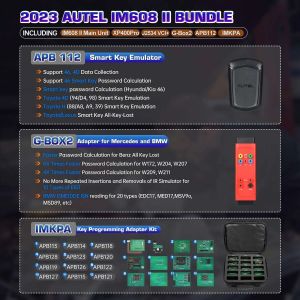 Key Programing Tool Autel IM608 II IM608II Key Programmer Full Systems
