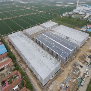 Prefab Steel Structure Factory with EPS Sandwich Panels