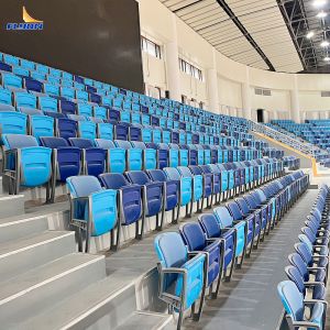 China Customizable HDPE Plastic Stadium Seating with 5 Years Warranty for Metal Structural Bleachers on sale