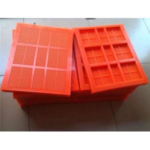 Sand And Gravel Industrial Polyurethane Dewatering Screen Mesh With Bolt