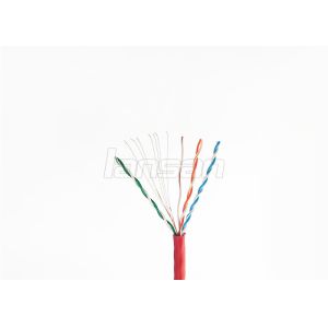 China 4 Pair BC CCA CCS Cat5e Lan Cable 300m / Roll Al Foil LSZH on sale