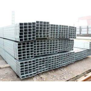 Hot Rolled Pre Galvanized Pipe 40x80mm Rectangular Steel Tube Q235