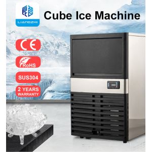 Air Cooling 30kg Ice Storage 50kg 24 Hours LZ-120 Supermarket Used Cube Ice