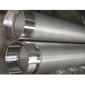 Continuous Slot Wedge Wire Industries Screen Pipe For Wastewater Treatment