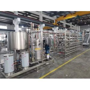 Industrial UHT Milk Processing Machine SUS304 / 316 Material