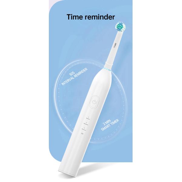 3 Working Modes IPX7 Waterproof Rotating Electric Toothbrush