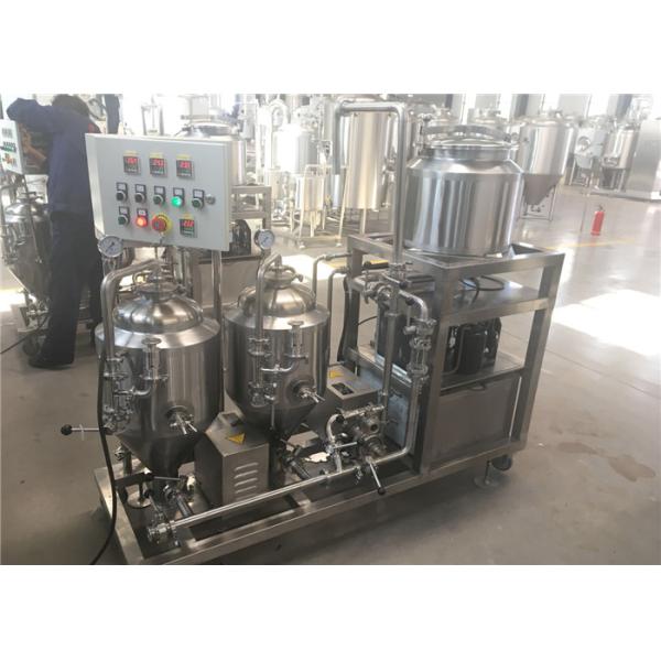 Quality Semi Automatic Home Beer Brewing Machine , 50L 100L 200L Beer Making Machine For Home wholesale