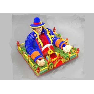 Pig Inflatable Bounce House For Playground Double Stitching Inside And Outside