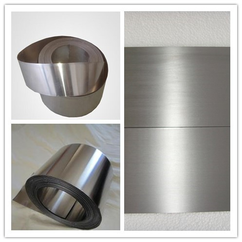 Sliver White Pure Nickel 201 Ribbon UNS NO2200 Flat FeCrAl Alloy Wire / Ribbon / strip / Coil