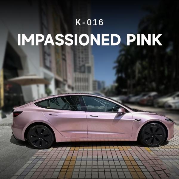 Quality Impassioned Pink Bentley TPU Color Car Paint Protection Wrap 7.5mil K-016 wholesale