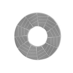 Alloy Double Pulp Refiner Disc For Paper Mill