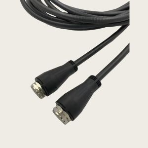 Waterproof 1/2 Super Flex Jumper with interface types 7-16 DIN Male and 4.3-10