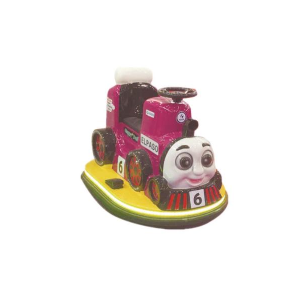 Quality Fun Kids Bumper Car 2 Pcs Battery Quantity Mini Train Easy To Start Business wholesale