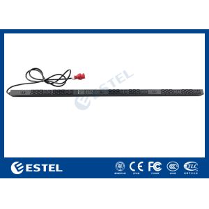 Cheap 19 Outlets, Intelligent Protocols PDU, Surge Protection, 16A/250V Capacity, and Flat Plug Design for Reliable Server Rack Power Distribution and for sale