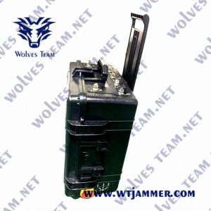 8 Antennas Bomb Signal Jammer 300 Watts VHF UHF For VIP Security