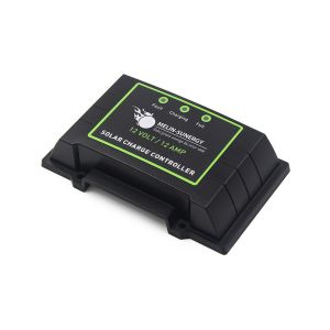 12A 12V 24V Auto PWM Solar Charge Controller with 5 Stage Charging for Efficient