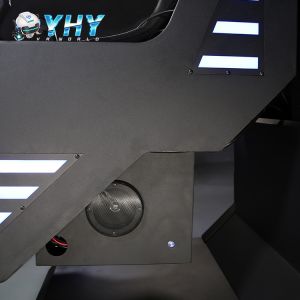 Roller Coaster Virtual Reality Amusement Park Rides 9D 220V Shooting Game