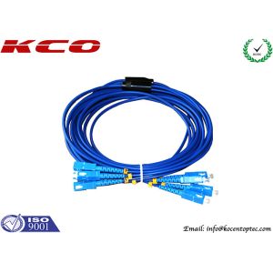 SC to SC Fiber Optic Patch Cord Rodent Proof Armoured Cable Jumper