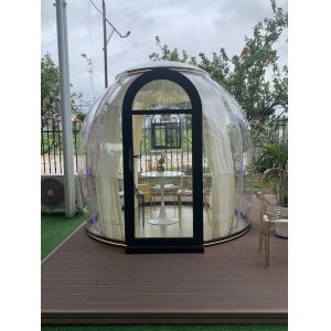 Customized Personalized PC Material Bubble Houses Easy-to-Assemble Inflatable