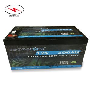 2.5kWh 12V 200Ah lithium polymer battery pack 18650 cell
