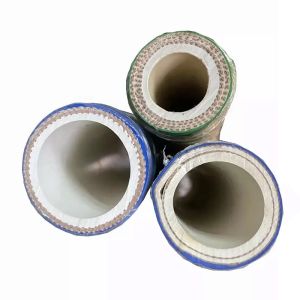China 2/3 Inch Chemical Transfer Hose Heat Resistant With Coupling on sale