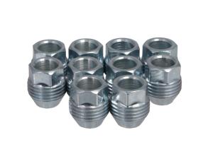 Stable External Dual Thread Lug Nuts 12x1.5 Zinc Nuts With 19 Millimeter Hex