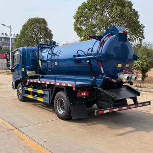 Original Factory High Quality AUMARK 4000 Liters Sewage Suction Truck With Best