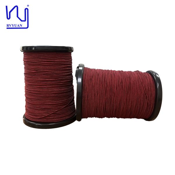 Quality High Frequency Stranded 0.08mm 27 Strands Silk Covered Litz Wire wholesale