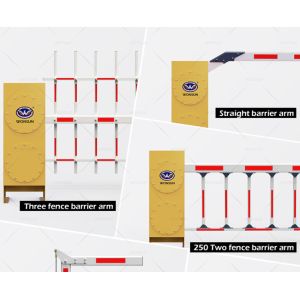 4.00mm Thick Out/In Explosion Proof Automatic Boom Barrier Gate For Gas Station