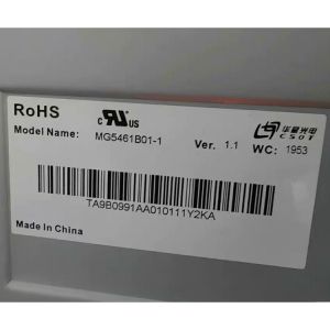 MG5461B01-1 55.0 inches 1920*1080 LVDS 51pins LCD Screen Display for Video Wall