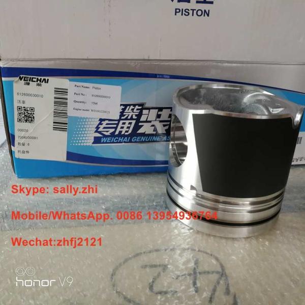 original Piston 612600030010 for weichai engine WD10G220E21, weichai engine main