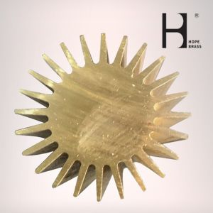 Fade Resistant 62% Copper Brass Round Bar Stock SGS Certification