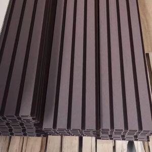 Modern Design Fireproof WPC Wall Panel Siding for Wood House Water-proof and