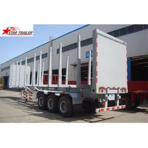 Electric Cable Protected Roro Mafi Trailer With Shot Blasting Painting