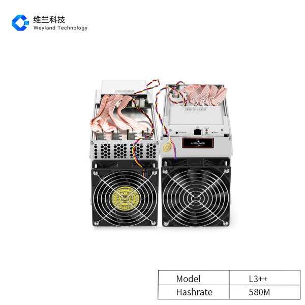 Quality TSMC28NM Litecoin LTC Bitmain Antminer L3++   580MH/S SCRYPT Algorithm wholesale