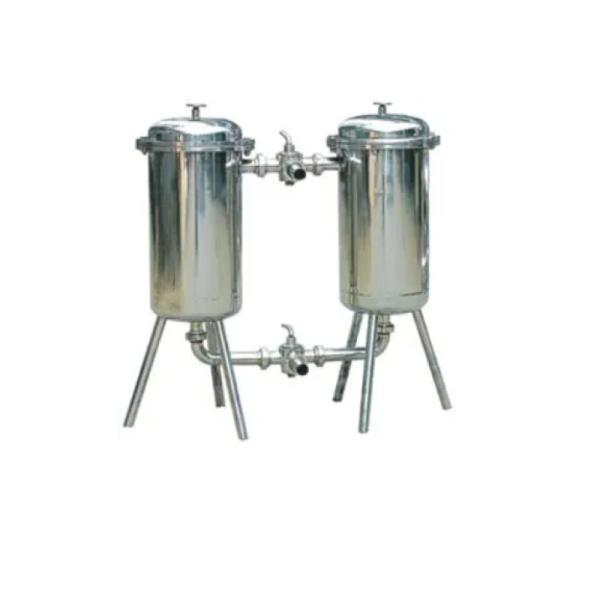 Quality 10 Micron 1 Micron Ss Micron Filter Housing Stainless Steel Duplex Filter Switchable wholesale