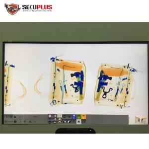 Large Size X Ray Baggage Scanner Machine 32mm Steel Penetration For Metro /